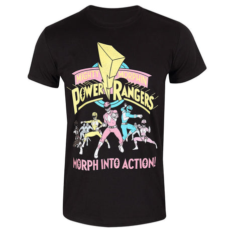 POWER RANGERS - MORPH INTO ACTION - T-SHIRT