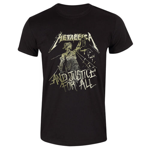 METALLICA - AND JUSTICE FOR ALL TRACKS - T-SHIRT