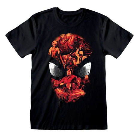 SPIDER-MAN - LISTA DE PERSONAJES - CAMISETA