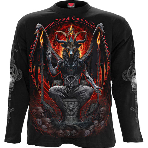 SPIRALE - BAPHOMET - LANGARM-T-SHIRT