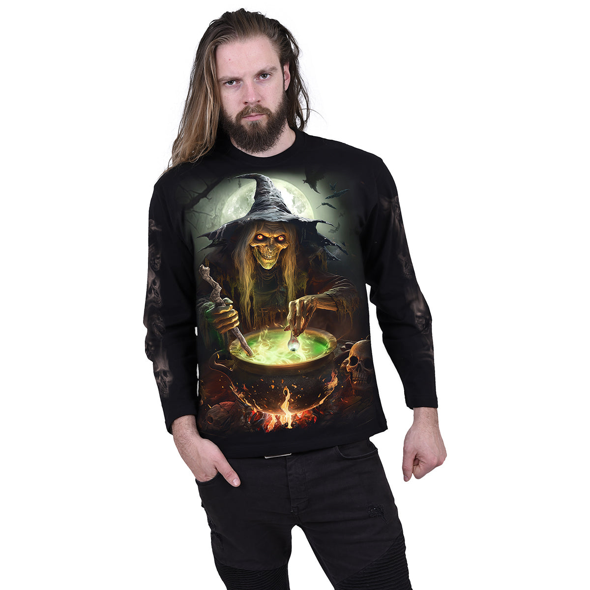 SPIRAL - WITCH'S BREW - LONGSLEEVE T-SHIRT