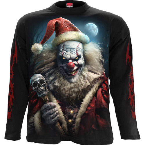 SPIRALE - SANTA CLOWN - LANGARM-T-SHIRT