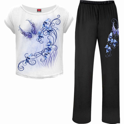 SPIRAL - BLUEBELL FAIRY - 4TLG. GOTHIC PYJAMA SET