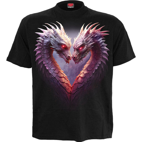 SPIRALE - HEART OF DRAGONS - FRONTPRINT T-SHIRT