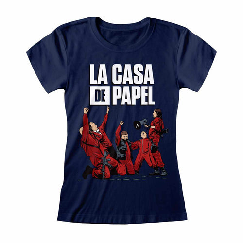 LA CASA DE PAPEL - FEIERN - T-SHIRT FITTED