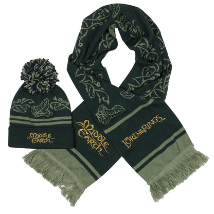 LORD OF THE RINGS - MIDDLE EARTH - HAT AND SCARF SET