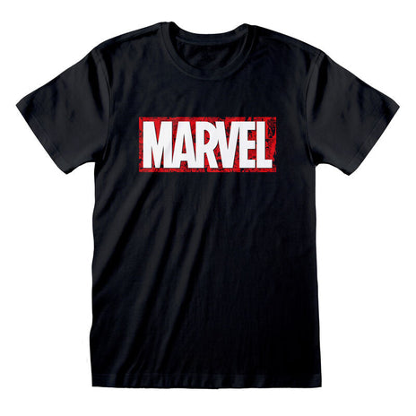MARVEL COMICS - LOGO IN SOVRIMPRESSIONE - T-SHIRT