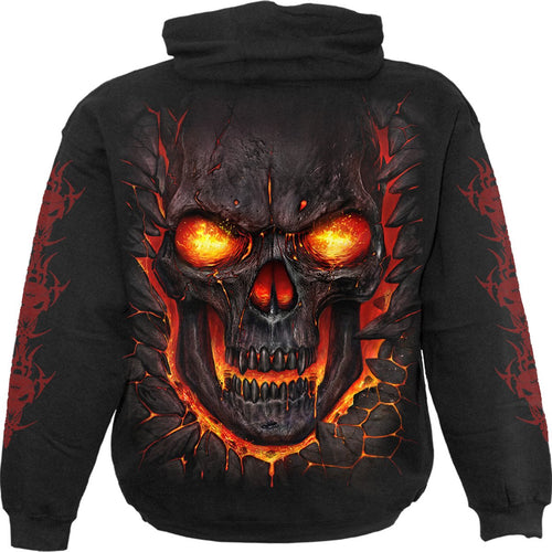 SPIRALE - TOTENKOPF LAVA - HOODIE