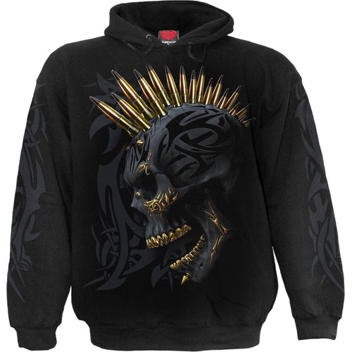 SPIRALE - SCHWARZ GOLD - HOODIE