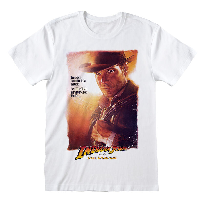 Indiana Jones - The Last Crusade Poster - T-Shirt White