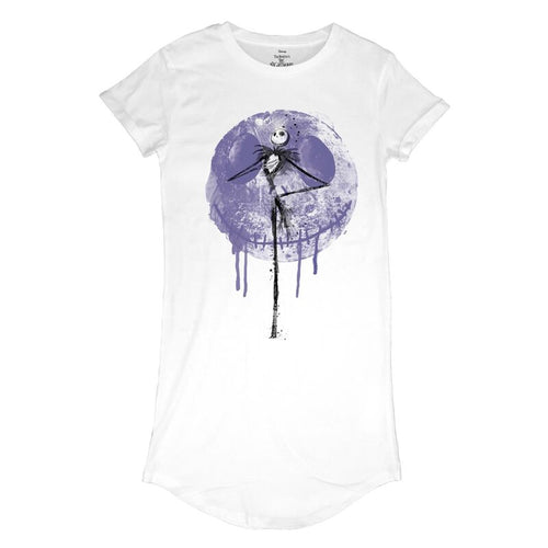 THE NIGHTMARE BEFORE CHRISTMAS - MOON DRIP - T-SHIRT KLEID