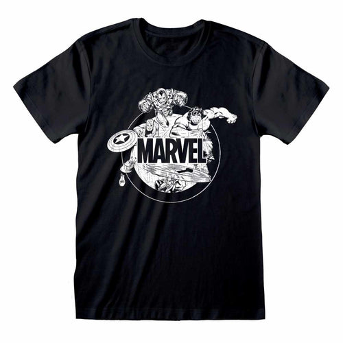 MARVEL COMICS - COMICS ZEICHEN - T-SHIRT