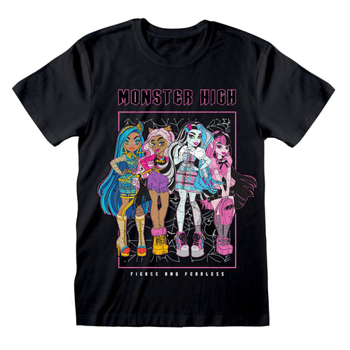 MONSTER HIGH - FERME ET SANS PEUR - T-SHIRT