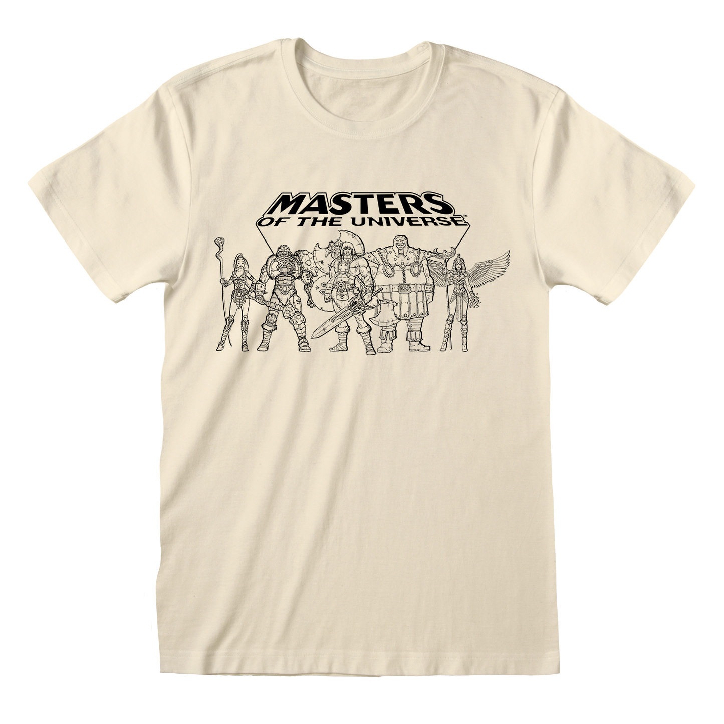 MAESTROS DEL UNIVERSO - CAMISETA DEL GRUPO DE HÉROES
