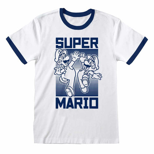 SUPER MARIO BROS - HIGH FIVE - T-SHIRT