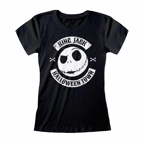 THE NIGHTMARE BEFORE CHRISTMAS - JACK CREST - T-SHIRT