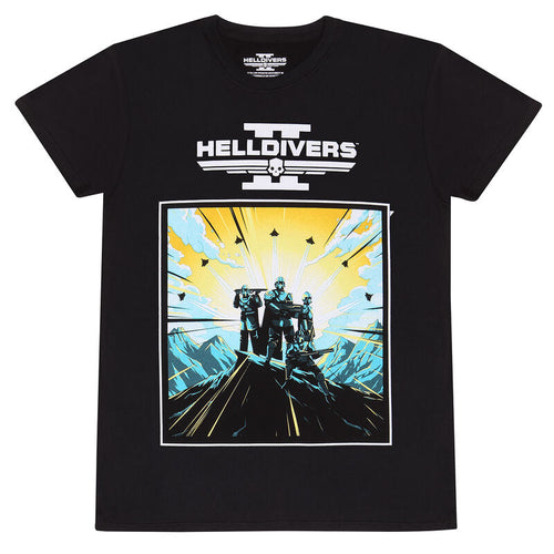 HELLDIVERS 2 - 2D ART UND LOGO - T-SHIRT