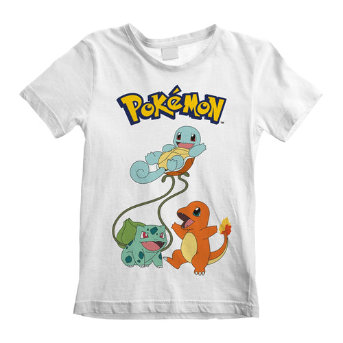 POKEMON - ORIGINAL TRIO - KINDER T-SHIRT