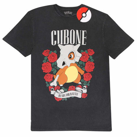 POKEMON - CUBONE LAVADO AL ÁCIDO - CAMISETA