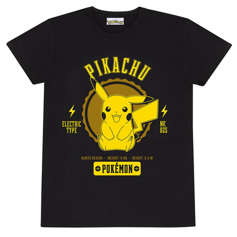 POKEMON - PIKACHU - T-SHIRT FÜR STUDENTEN