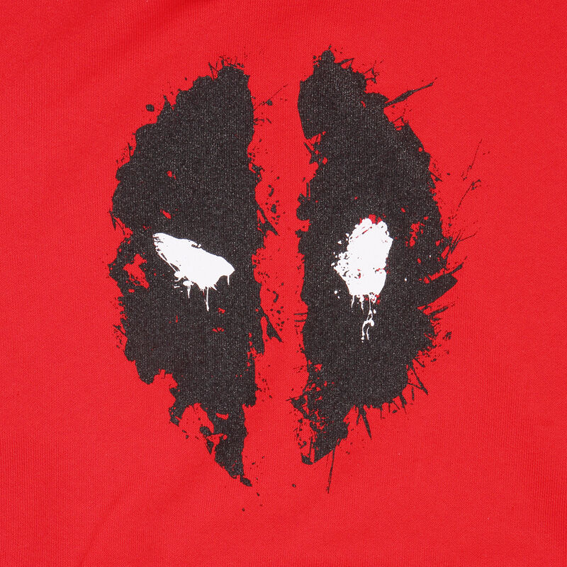 Deadpool - Mask Splatter - Hoodie Red