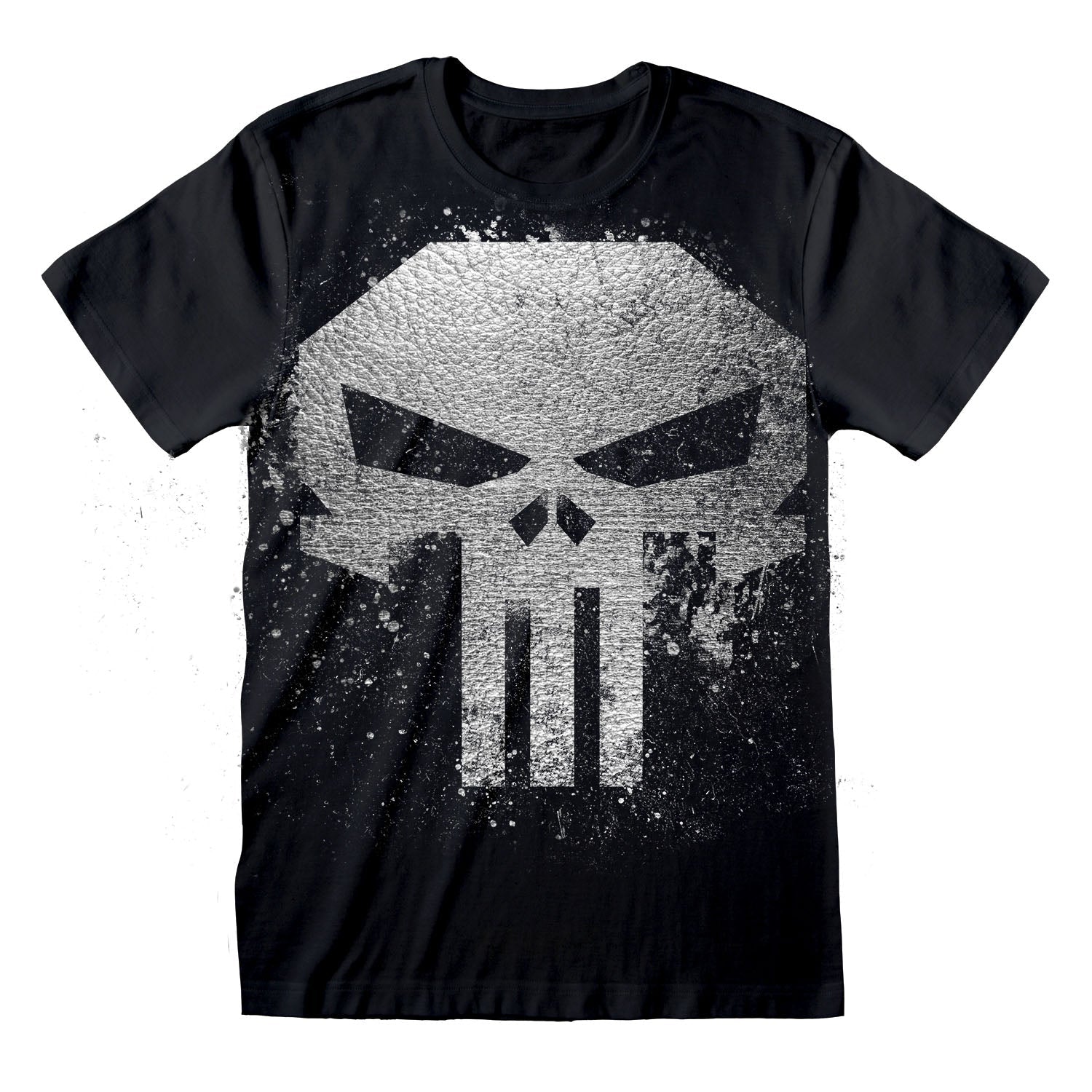 Punisher - Skull With Metallic Ink FB - T-Shirt