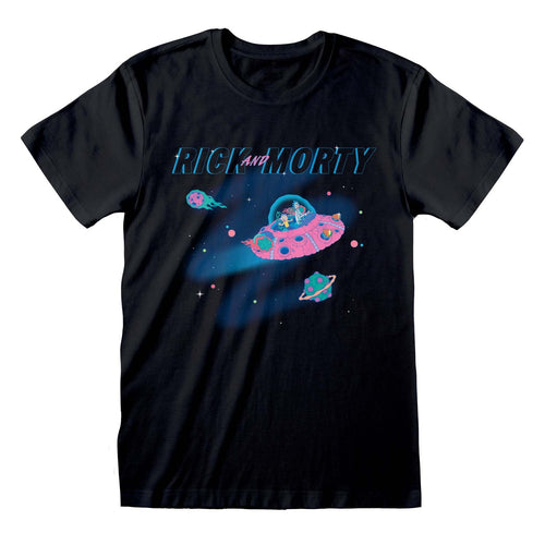 RICK AND MORTY - IM WELTRAUM - T-SHIRT