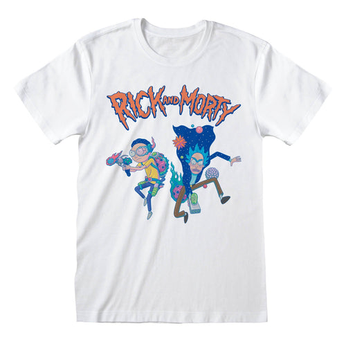 RICK AND MORTY - PSYCHEDELISCH - T-SHIRT