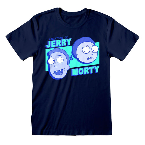 RICK AND MORTY - JERRY AND MORTY - T-SHIRT