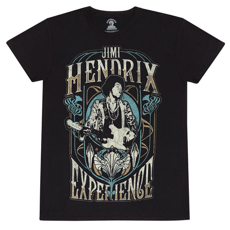 JIMI HENDRIX - ART NOUVEAU - CAMISETA