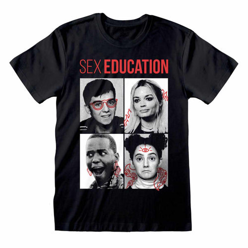 SEXUALERZIEHUNG - CHARAKTERBILDER - T-SHIRT