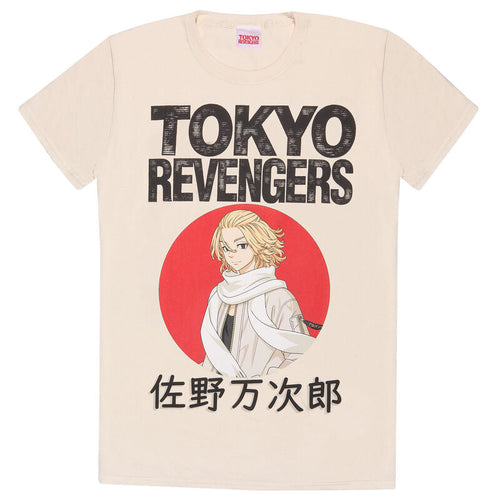 TOKYO REVENGERS - MANJIRO SANO RED CIRCLE - T-SHIRT