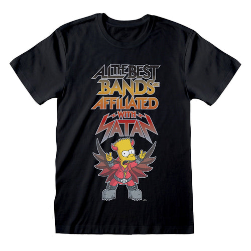 THE SIMPSONS - WITH SATAN - BANDS MIT SATAN