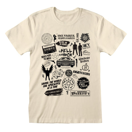 SUPERNATURAL - ICONS - T-SHIRT