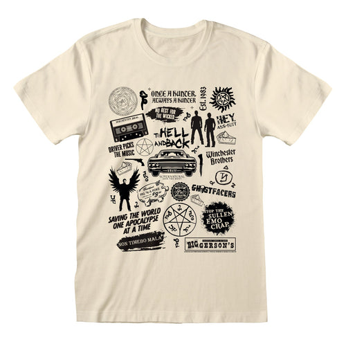 SUPERNATURAL - ICONS - T-SHIRT