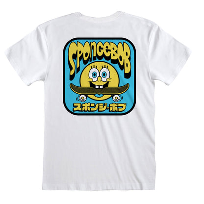 SPONGE BOB SQUARE PANTS - SKATER SPONGE - T-SHIRT