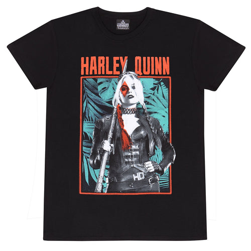 SUICIDE SQUAD - HARLEY B UND W - T-SHIRT