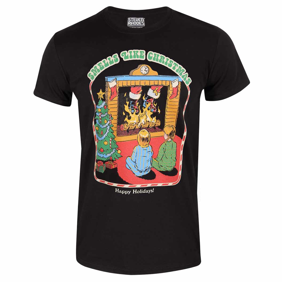 STEVEN RHODES - SMELL LIKE CHRISTMAS - T-SHIRT