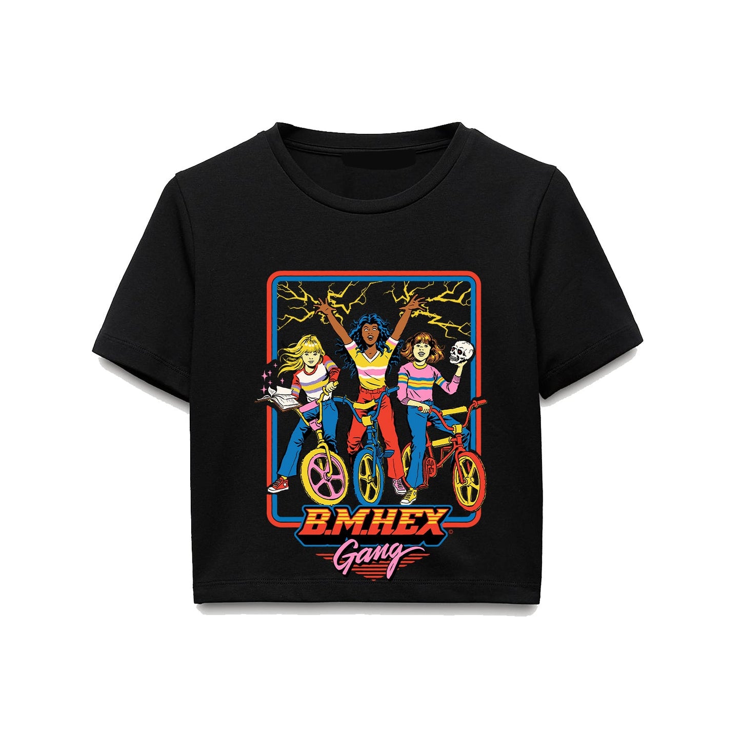 STEVEN RHODES - BM HEX - CROPPED T-SHIRT