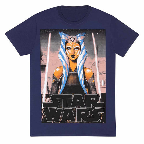 STAR WARS: AHSOKA - WEISSE KLINGEN - T-SHIRT