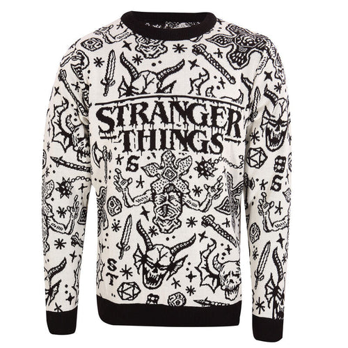 STRANGER THINGS - COLLAGE - PULLOVER