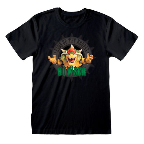 SUPER MARIO BROS - BOWSER CIRCLE - T-SHIRT