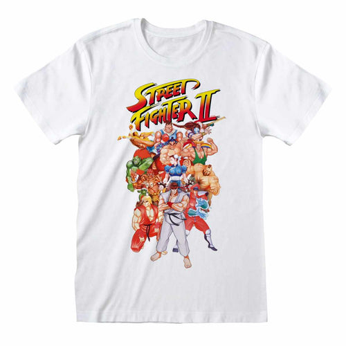 STREETFIGHTER 2 - GRUPPENFOTO - T-SHIRT