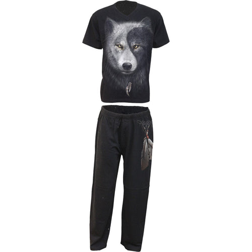 SPIRAL - WOLF CHI - 4PC MENS GOTHIC PYJAMA SET