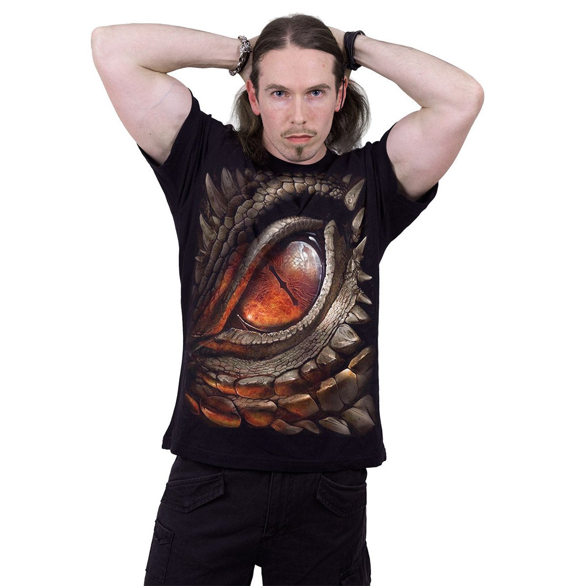 DRAGON EYE - T-Shirt Black - Spiral USA