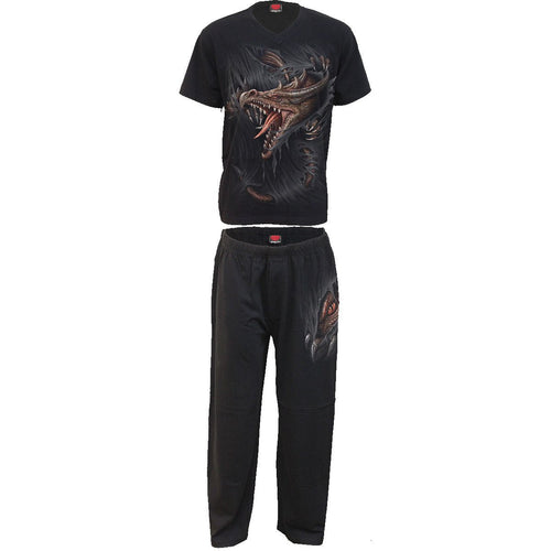 SPIRAL - BREAKING OUT - 4PC MENS GOTHIC PYJAMA SET