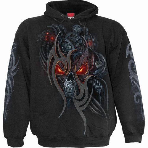 SPIRALE - STEAMPUNK TOTENKOPF - HOODIE