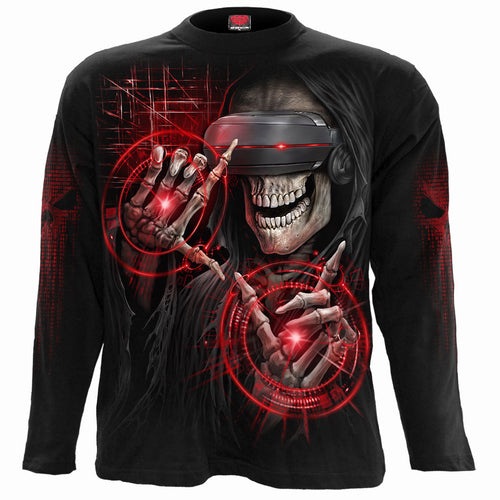 SPIRAL - CYBER DEATH - LANGARM T-SHIRT