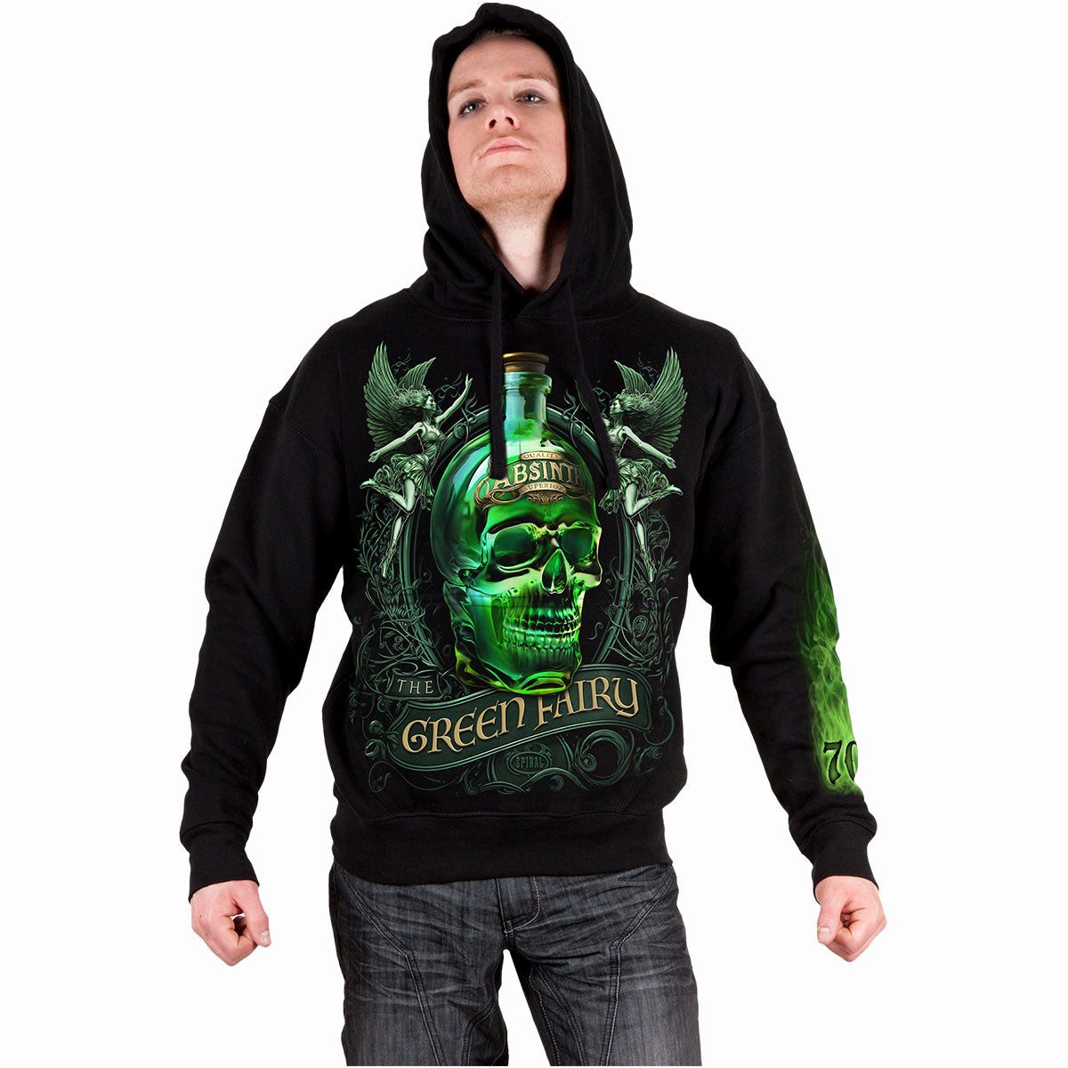 SPIRAL - THE GREEN FAIRY - HOODIE