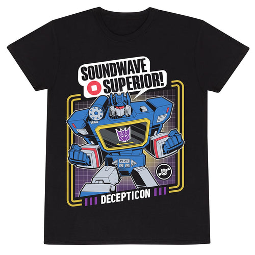 TRANSFORMERS - SOUNDWAVE SUPERIOR - T-SHIRT